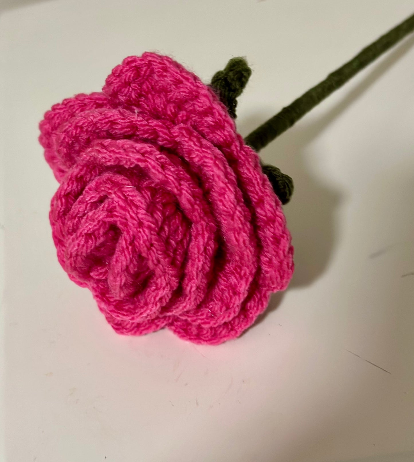 Handcrafted Crocheted Roses